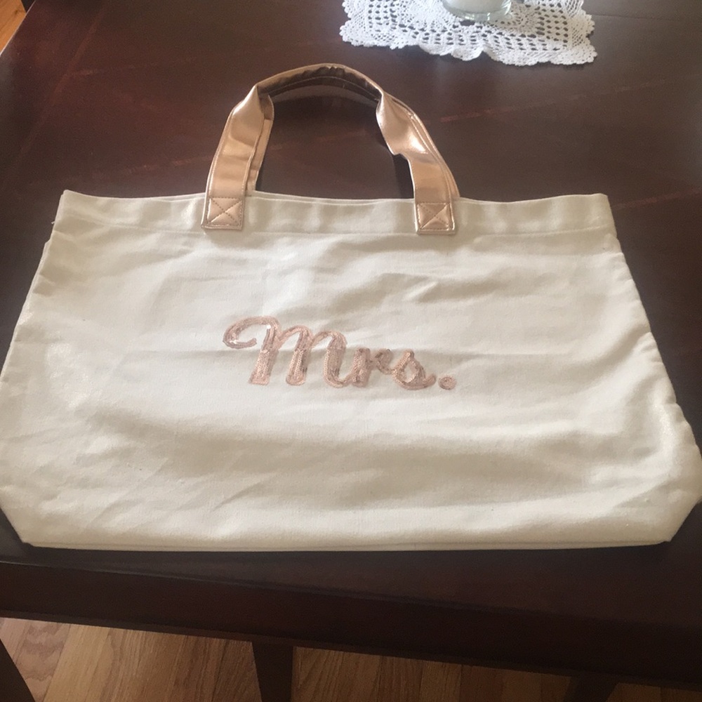 Large Mrs canvas tote